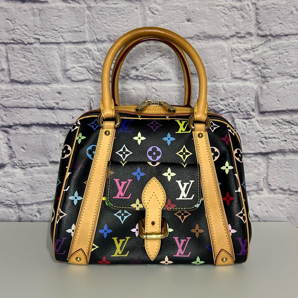 Louis Vuitton Monogram Priscilla Multicolor Noir